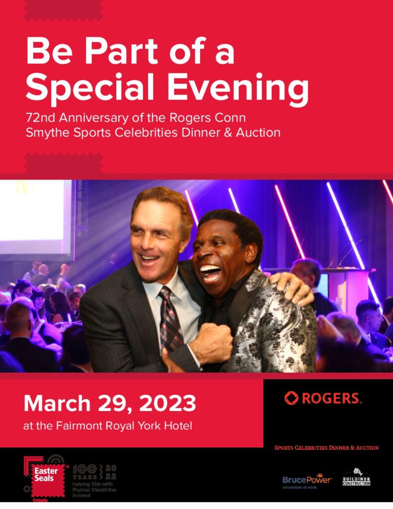 Joe Carter  Conn Smythe Sports Celebrities Dinner and Auction