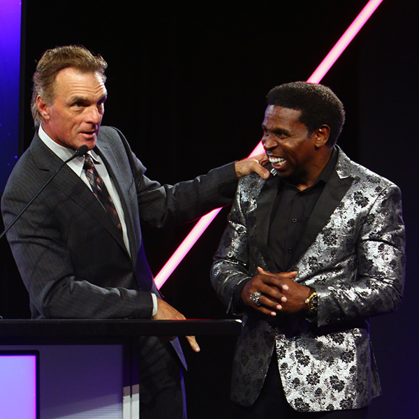 Pinball Clemens and Doug Flutie